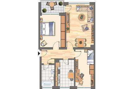 Wohnung zum Mieten in Castrop-Rauxel 549,00 € 71 m²