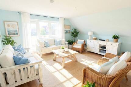 Charmante 2-Zimmer-Dachgeschoss-Wohnung mit Balkon in Bersenbrück