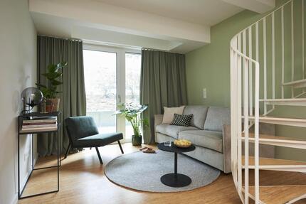 2-Zimmer Maisonette Apartment für 1250€ Warm – vollmöbliert mit Gym & Workspace - Berlin Treptow-Köpenick