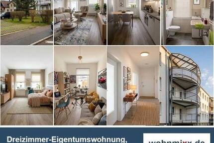 Frisch modernisierte Wohnung mit Balkon in schöner Lage von Reichenbrand - Chemnitz