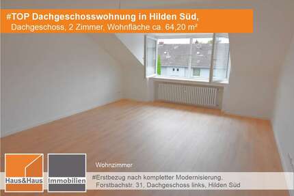 Wohnung zum Mieten in Hilden 706,00 € 64.2 m²