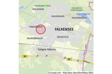 Grundstück zu verkaufen in Falkensee 520.000,00 € 1238 m²