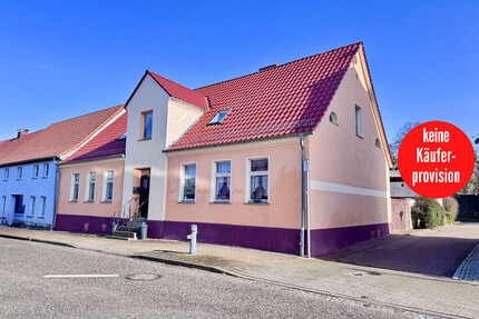 HORN IMMOBILIEN ++ großes Einfamilienhaus in Brüssow bei Löcknitz