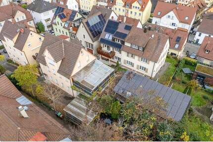 3-Familienhaus mit Gewerbehalle in guter Lage - Stuttgart / Münster