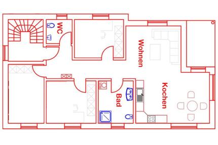 NEUBAU - 1.OG 4-Zimmerwohnung zu vermieten - Erstbezug - Freystadt