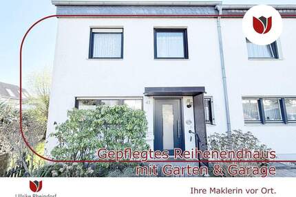 Gepflegtes Reihenendhaus auf Erbpacht-Basis mit Südgarten in familienfreundlicher Lage - Garage - Langenfeld (Rheinland) Richrath