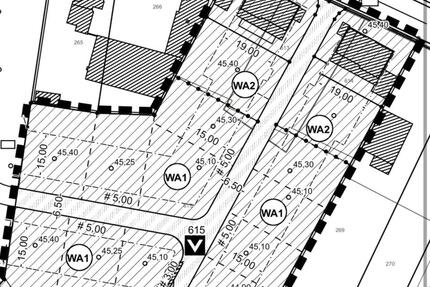 Wohnbebauung in Südlohn Oeding Grundstück
