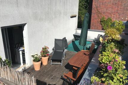 Helles 1 Zimmer-Appartement, Dachterrasse, ruhig, zentral - Darmstadt