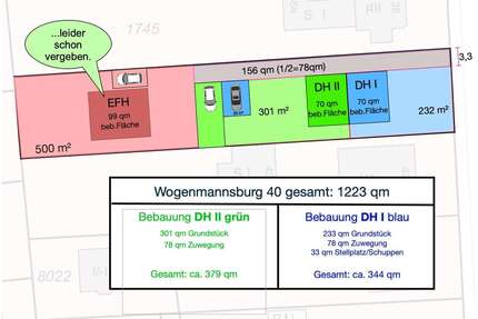 Grundstück zu verkaufen in Hamburg 255.000,00 € 344 m²