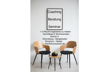 Räume Büro Coaching Kurse Seminare mieten Ahrensburg Bargteheide