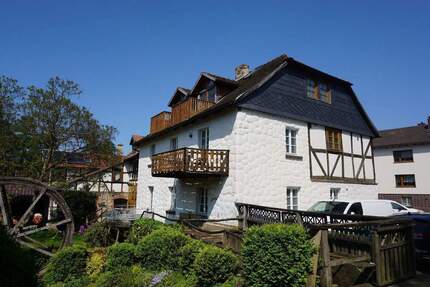 *** Wohnen in einer idyllischen Alleinlage alte Mühle Jesberg mit unbegrenztem Wasserrecht und Stromproduktion ***