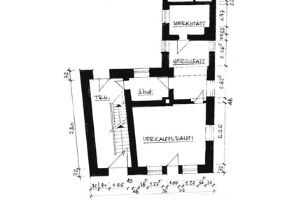 1. Obergeschoß: Lagerraum Abstellraum Werkstatt Hobbyraum - Großenhain