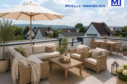 Exklusives, großzügiges Penthouse mit traumhaftem Fernblick! - Minden