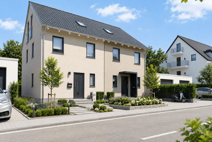 Wölfersheim: Moderne Doppelhaushälfte mit Grundstück in zentraler Lage - 2. Baureihe - Wölferhseim