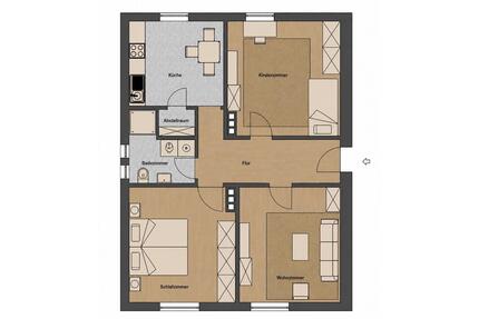Zentrale Dreizimmerwohnung in Nordenham