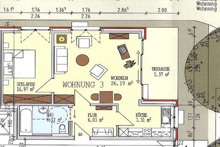 Seniorengerechte Erdgeschosswohnung mit Terrasse - Ahaus