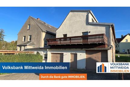 2 Wohnhäuser mit 3 Wohnungen plus 200m² Werkstatträumen bei Mittweida