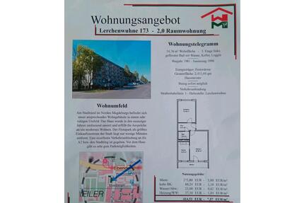 DRINGEND: Erstbezug nach Sanierung ab 01.04.! - Magdeburg Brückfeld