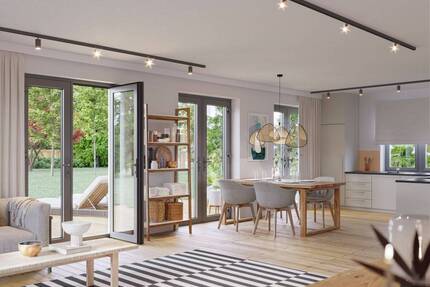 Erstbezug 2026 | Moderne Doppelhaushälfte mit großem Garten bei Dresden - Klipphausen Hühndorf