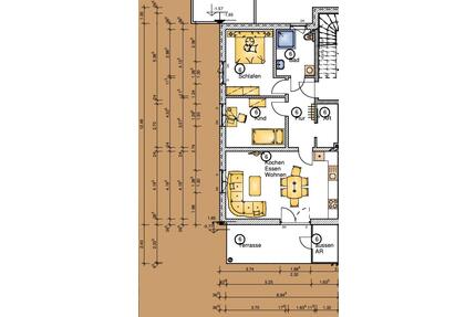 Neubau 3-Zimmer-Wohnung in Baar-Ebenhausen KFW40 QNG