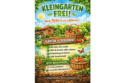 Kleingarten in Wildenfels zu verpachten - Lichtenstein (Sachsen)