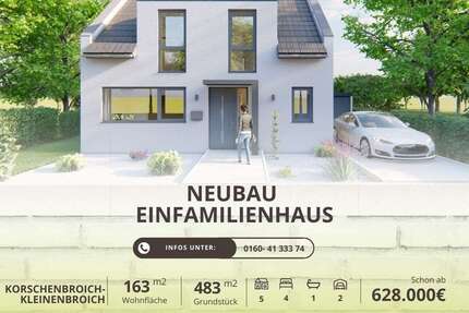 Haus zum Kaufen in Korschenbroich 628.000,00 € 163 m²