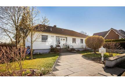 Wohnen auf einer Ebene, gepflegter Bungalow mit 1.195 m² Grundstück und ausbaufähigem Dachgeschoss - Werl Sönnern