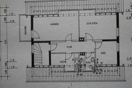 3 Zimmer Wohnung mit Balkon in Goslar Jerstedt