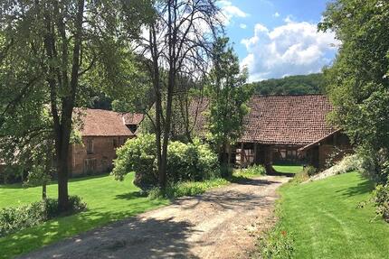 Mühle Alleinlage Wasserrecht autark Reitstall Tierhaltung Gut Hof - Waldeck