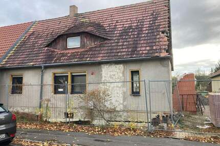 Doppelhaushälte im Rohbau mit Planungsunterlagen - Zwenkau