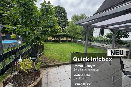 Geräumiges und gepflegtes Zweifamilienhaus auf einem toll angelegten Grundstück in der Stadt Plettenberg (Ohle)
