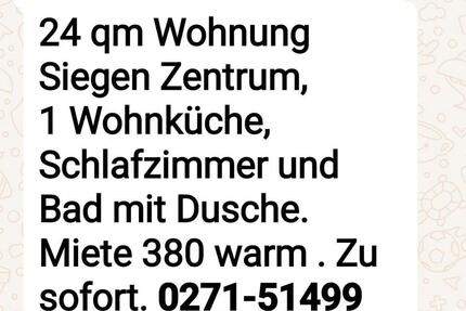 Singelwohnung ab sofort in Siegen - Ostrhauderfehn