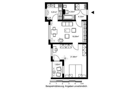 Charmante 2-Zimmer-Seniorenwohnung, frisch renoviert – Einzug ab 55! - Wiesbaden Dotzheim