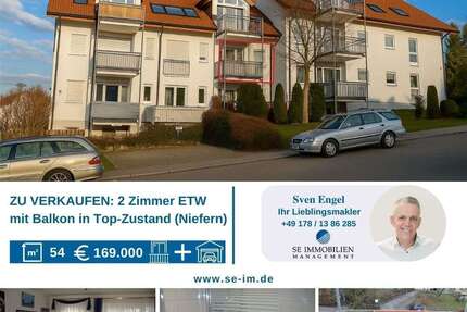 Wohnung zum Kaufen in Niefern-Öschelbronn 184.000,00 € 54 m²