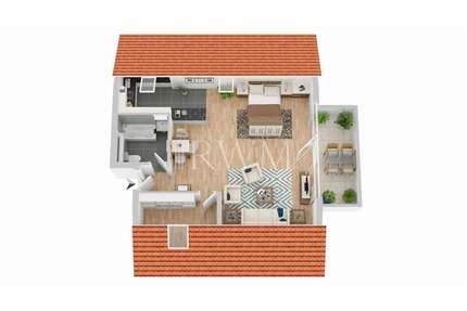 Wohnung zum Kaufen in Gerlingen 199.000,00 € 43 m²