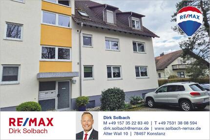 Helle 3,5 Zimmerwohnung mit Südbalkon in Toplage! - Radolfzell am Bodensee