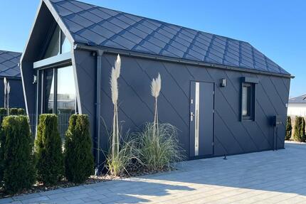 „Tiny Oskar“ Ferienhaus am See Wochenendurlaub Freitag - Sonntag Sauna Löbnitz bei Sachsen - Delitzsch