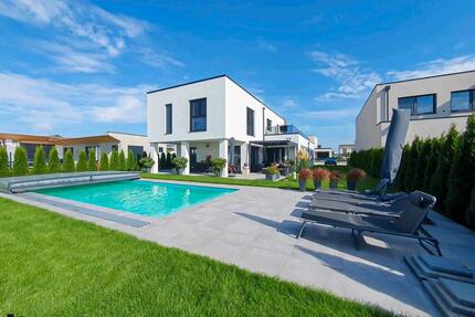 Architekten-Designervilla, Ziegelmassivhaus, neuwertig - Seefeld