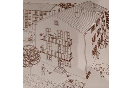 Wohnung zu vermieten mit Terrasse und Garage ab 01.06 - Mühldorf am Inn
