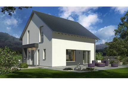 TRAUM DEINE LEBEN MIT GRUNSTÜCK, EINFAMILIENHAUS MIT OFFENER ARCHITEKTUR - Gedern