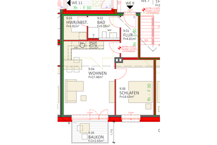 Wohnung zum Mieten in Bad Bentheim 630,00 € 58.4 m²