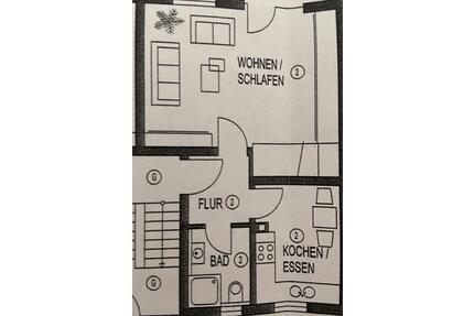 1,5 Zimmer Wohnung 45qm CR - Altenmünster - Crailsheim