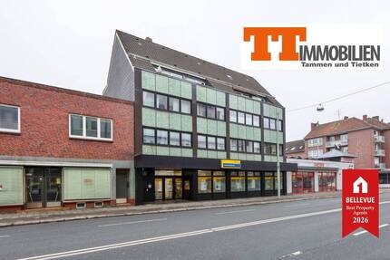 Zentral wohnen in Heppens: 3-Zimmer-Eigentumswohnung mit Laubengang und Stellplatz! - Wilhelmshaven