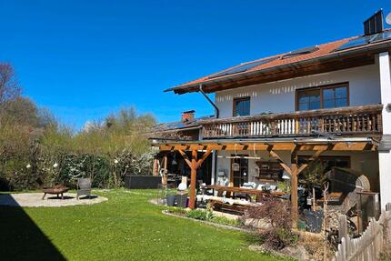 PROV.FREI! Große DHH Bergblick 167 qm Wohnfl. 448 qm Grund! - Bad Aibling