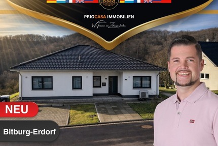 Einziehen & wohlfühlen: Neuwertiger ,Bungalow Bitburg mit großer Terrasse und Weitblick