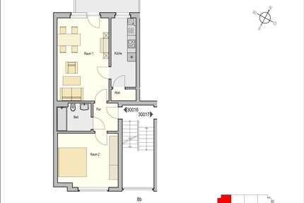 Wohnung zum Mieten in Essen 245,53 € 55.96 m²