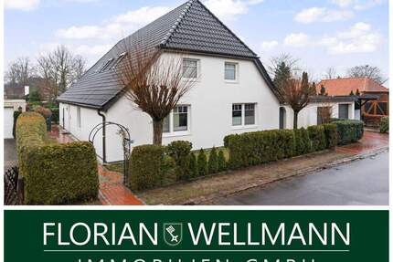 Bremen - Arbergen | Modernes Einfamilienhaus mit viel Platz, tollem Wohnambiente, zwei Garagen, Sonnenterrasse und schönem Garten