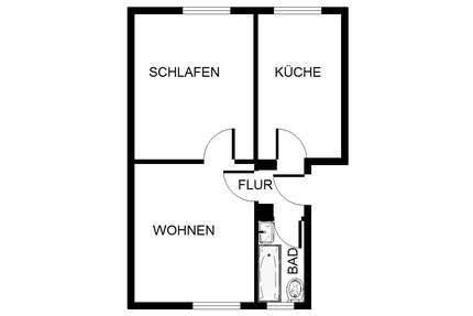 Wohnung zum Mieten in Bergkamen 359,00 € 46.43 m²