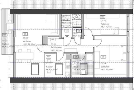 Wohnung zum Kaufen in Dossenheim 269.000,00 € 63 m²
