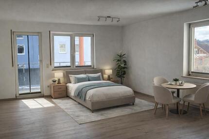 Helle 1-Zi Wohnung in Bretten, Balkon u. Tiefgarage ab 01.04.26